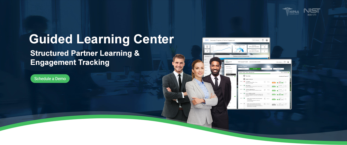 Guided Learning Center Mobile Header